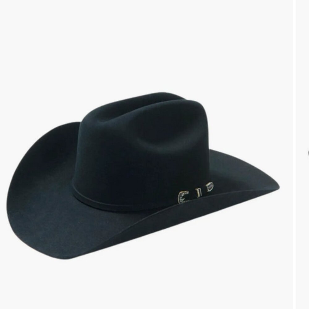 $250 MODERN MONARCHIE TEXAN FELTED WOOL COWBOY HAT